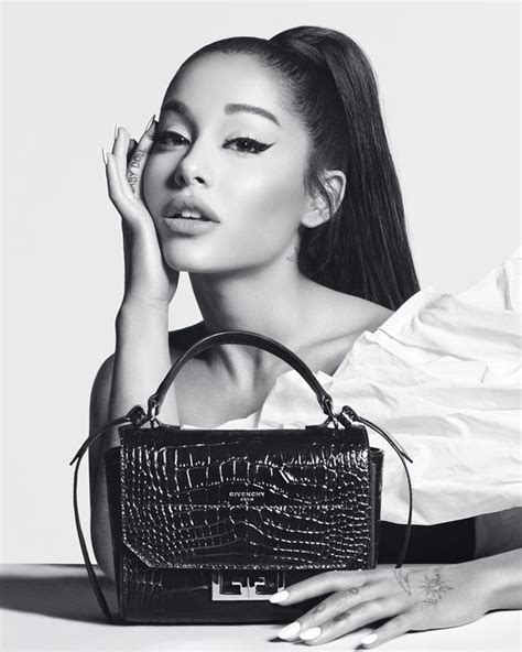 ariana grande givenchy campaign|ariana grande givenchy bag.